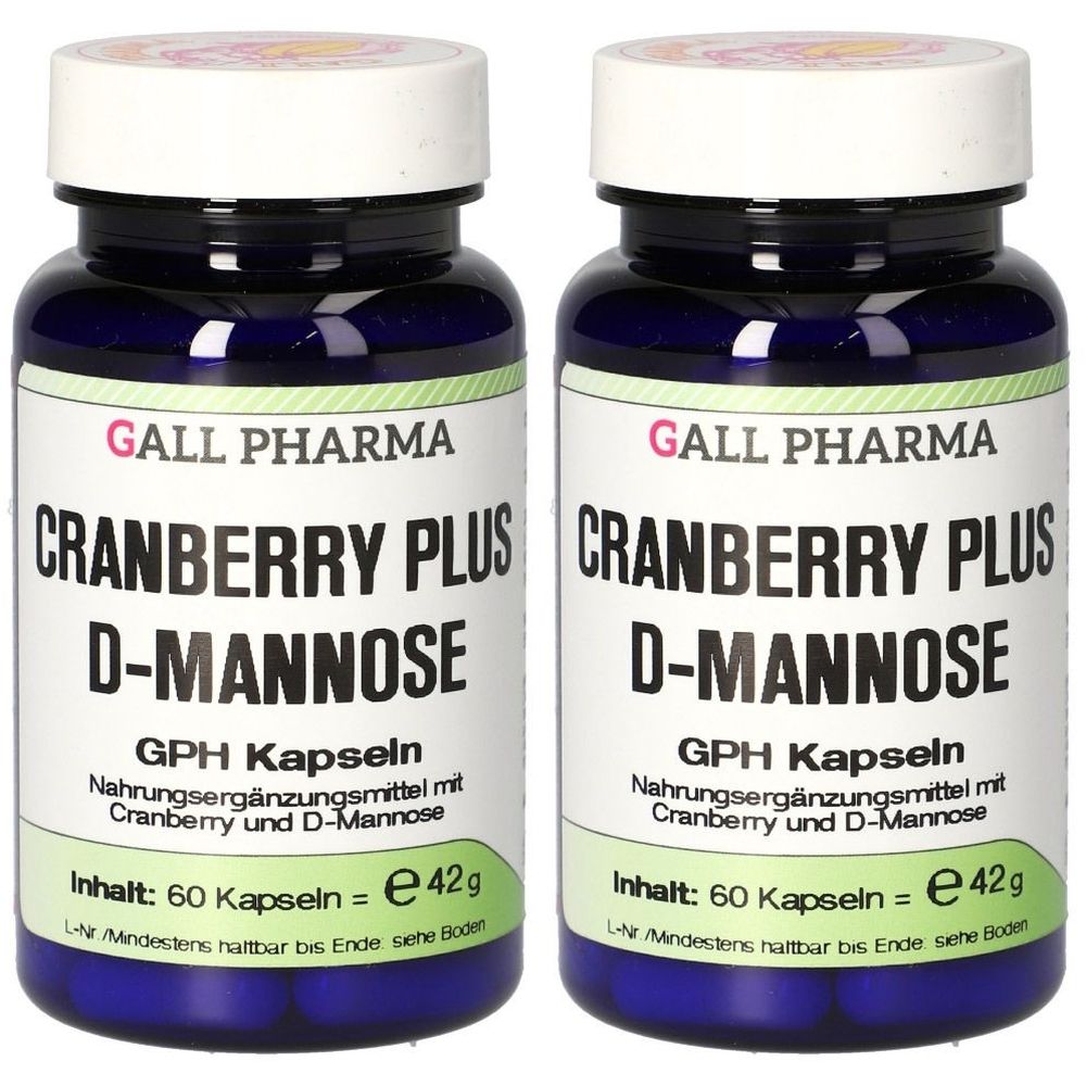 Cranberry Plus D-Mannose GPH Kapseln 2x 2x60 St