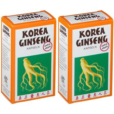 Korea Ginseng extra stark Kapseln 2x 2x80 St