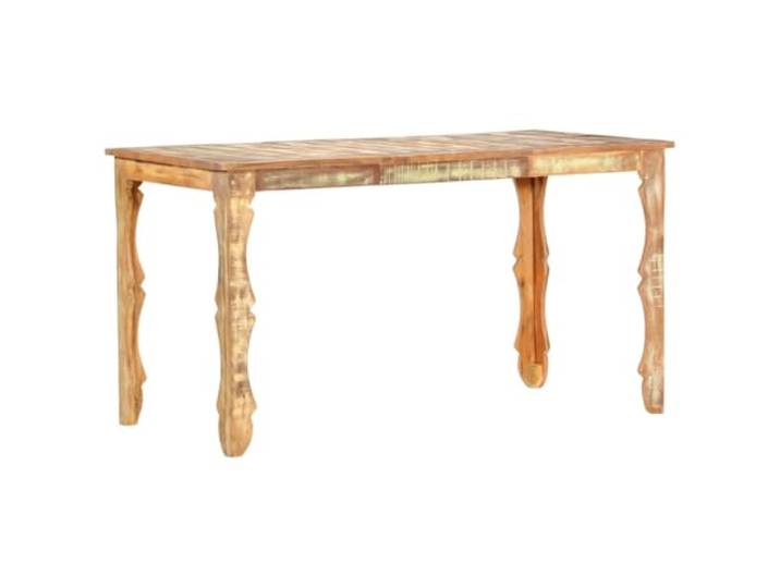 Esstisch 140x70x76 cm aus Recyceltem Massivholz Altholz Küchentisch Retro-Design, natürliche Maserung, Unikat, vielseitig, Küche, Esszimmer