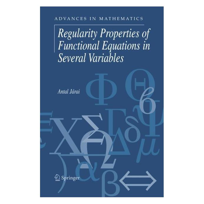 Springer Regularity Properties of Functional Equations in Several Variables (Englisch, Softcover, Antal Járai) (55380289)