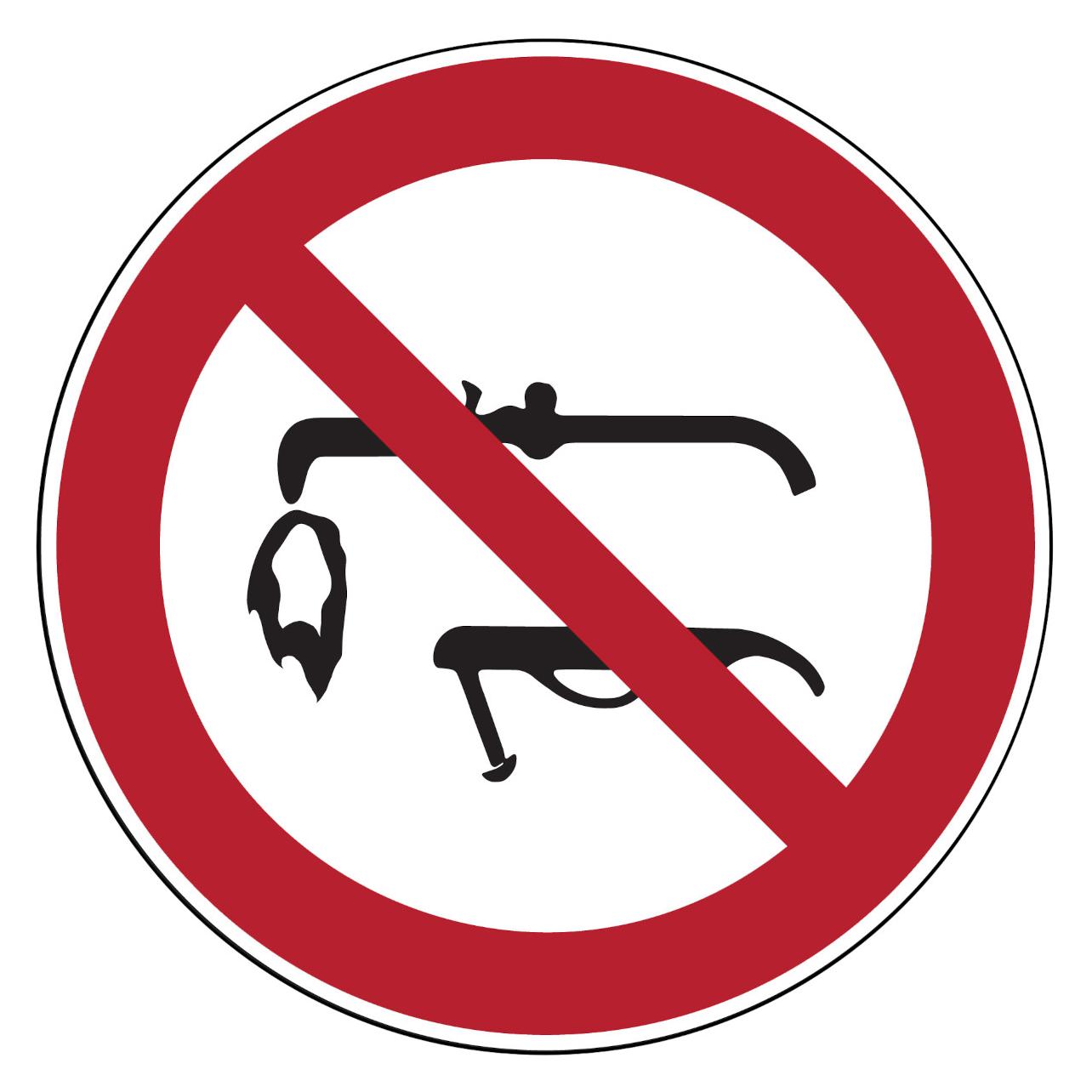 Brady PIC 210-DIA 100-B7541, Verbotsschilder - Schweissen verboten (250021)