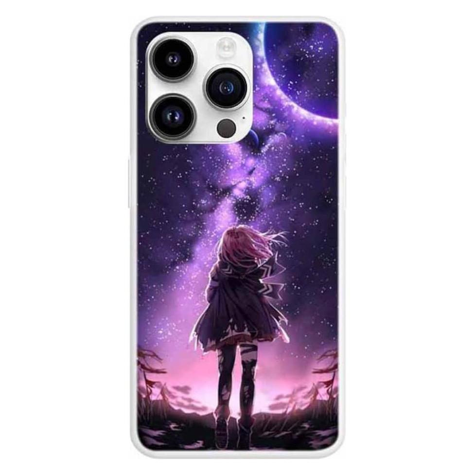 Cover-Discount iPhone 15 Pro - Ultra Slim Silikon Hülle Girl (Apple iPhone 15 Pro) (660150435B)