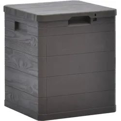 vidaXL Garten-Aufbewahrungsbox 90 L Braun