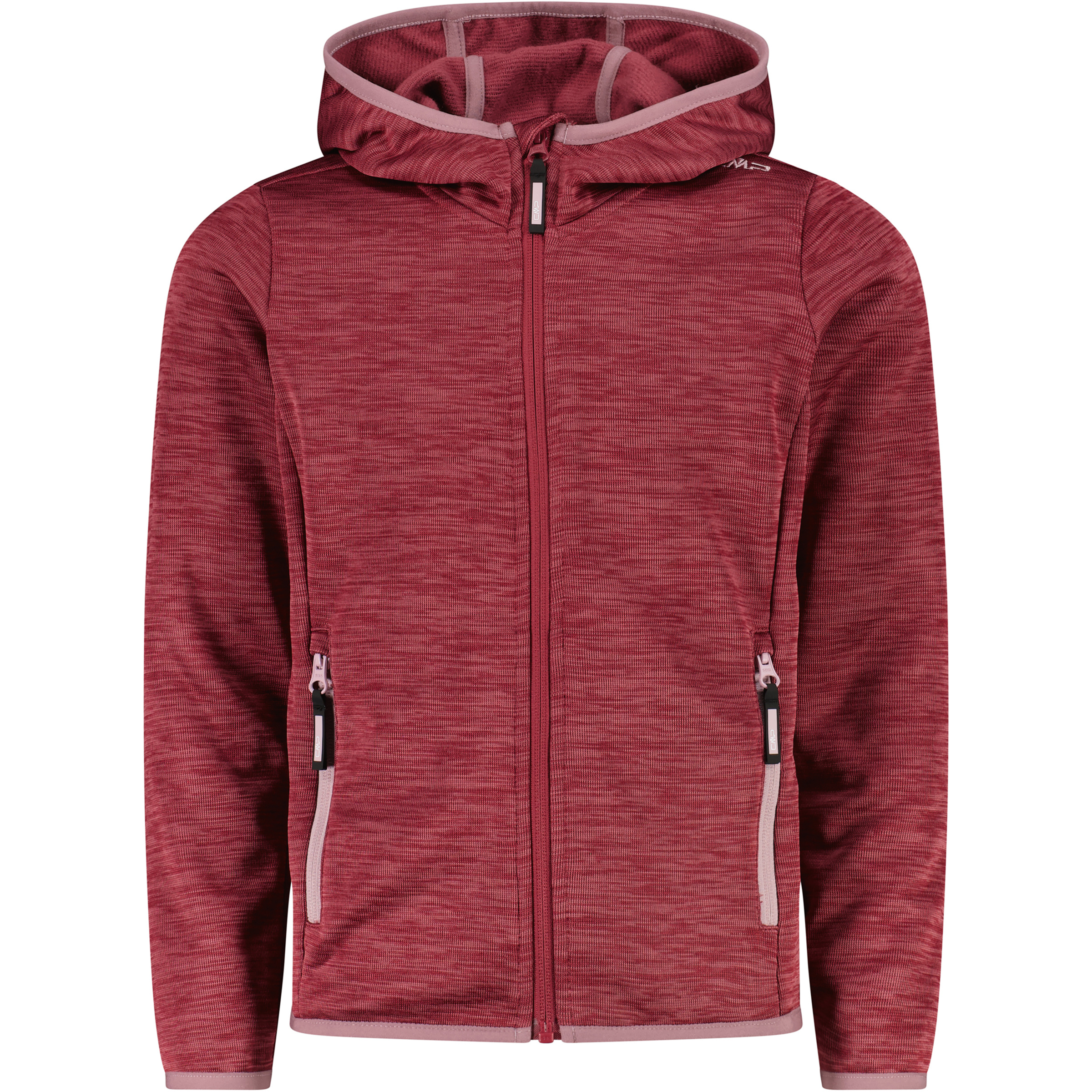 CMP Kinder Fleecejacke rot Größe 140 Trekking Atmungsaktiv