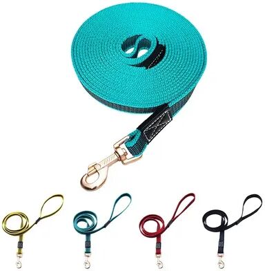 Discount Dollar Deals Long Dog Leash Lead, Durable Towing Rope, Strong Walking Training Strap, Anti slip Pet Traction Accessories yellow medium