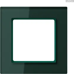 Jung AC581GLSG Glasrahmen 1-fach senkrecht eu waagerecht e Montage Glas A CREATIO
