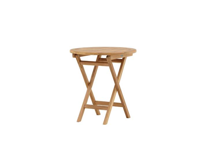 Furnlux Gartenesstisch Kenya Braun 70x70x75 cm, Holz, 70x75x70 cm, Gartenmöbel, Gartentische, Gartentische