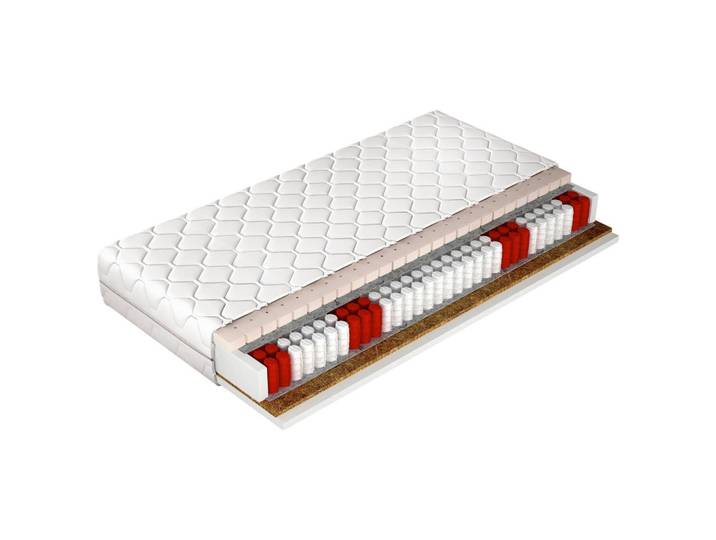 Taschenfederkernmatratze Live Latex mit Kokos, H3, 80x200 cm, Bezug abnehmbar/waschbar, Ober- und Unterseite versteppt, wendbar, optimale Belüftung, alternative Größen erhältlich, Schlafzimmer, Matratzen Shop, Matratzen, Taschenfederkernmatratzen