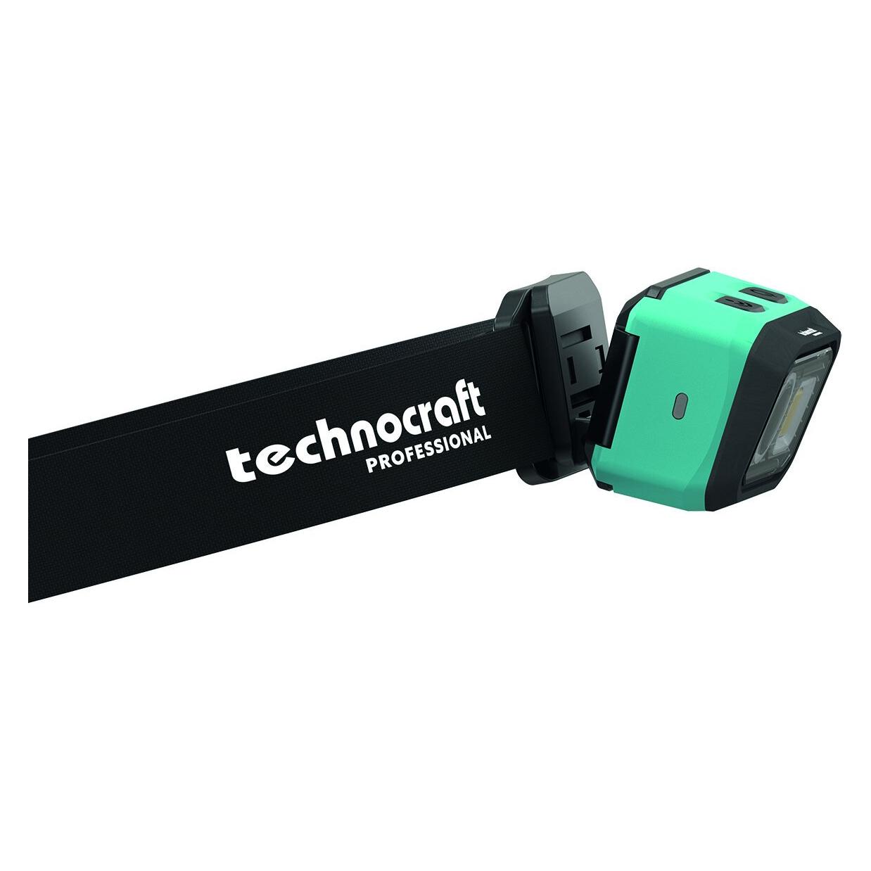 technocraft Head Light Dual Power Akku Stirnlampe (500 lm) (310254)