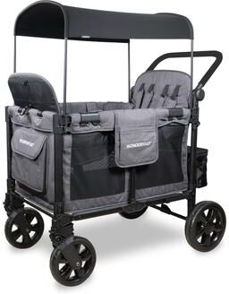WonderFold W4 Elite Pro Quad Stroller Wagon