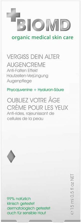 BIOMD Vergiss dein Alter Augenpflege Creme