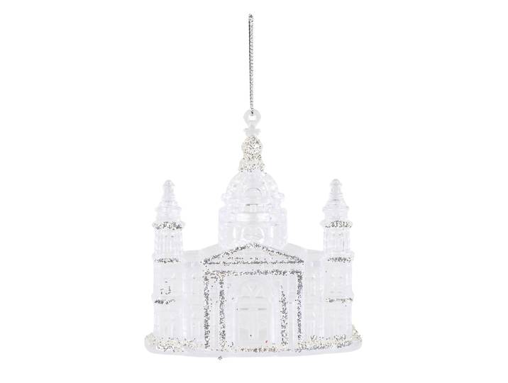 Weihnachtsanhänger Eispalast, transparent