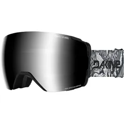 Dakine Domain Plus Skibrille 943 - kingdom black/silver mirror/plus storm rose
