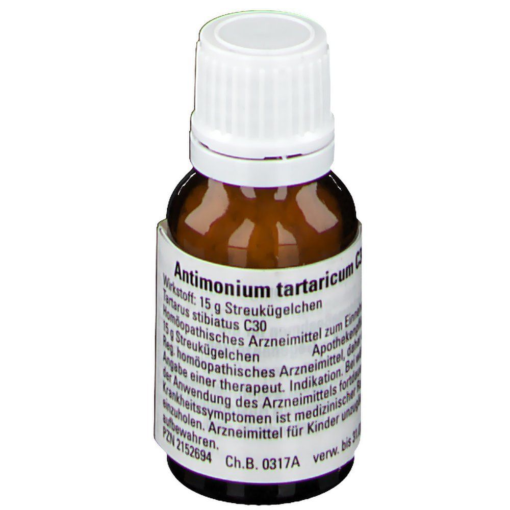 Antimonium Tartaricum C 30 Globuli 15 g