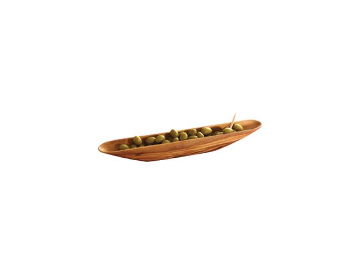 Premium Oliven-Boot „Racine“ aus Olivenholz, 34 cm Natural BÉRARD