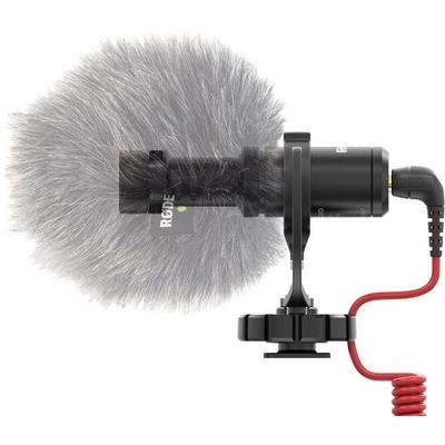 Kamera-Mikrofon Rode VIDEO MICRO Übertragungsart (Details):Kabelgebunden inkl. Kabel, inkl. Windschutz, Blitzschuh-Montage