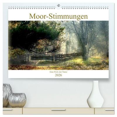 Moor-Stimmungen (hochwertiger Premium Wandkalender 2026 DIN A2 quer), Kunstdruck in Hochglanz