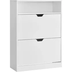 Vasagle, Schuhschrank, Schuhschrank (80 x 24 x 102 cm)