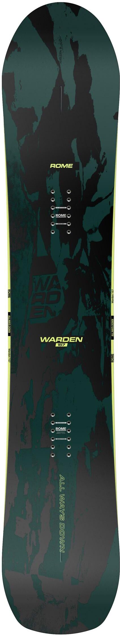 Rome  - Warden - 160 - Planche Snowboard