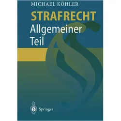 Strafrecht, Fachbücher von Michael Köhler
