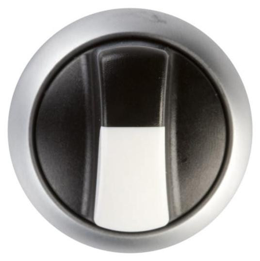 Eaton M22-WKV Selectieknop Knebel 216874, V-stand, zwart, vergrendelbaar