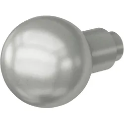Marchesi, Türgriff + Türgarnitur, Knopfdrückerlochteil Kugelform, ø 50 mm, Edelstahl (Türgarnitur)