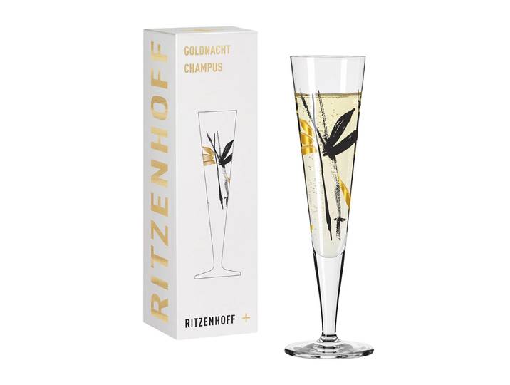Ritzenhoff Goldnacht Champagnerglas #22