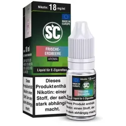 Frische Erdbeere Liquid by SC 10ml / 3mg