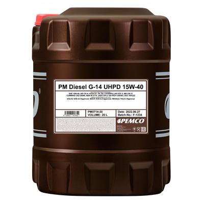 PEMCO Motoröl MERCEDES-BENZ PM0714-20 Motorenöl,Öl,Öl für Motor