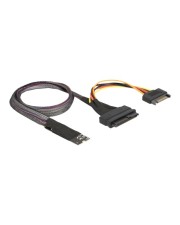 Delock Kabel M.2 Key M> U.2 SFF-8639 0,5 m m NVMe (62984)