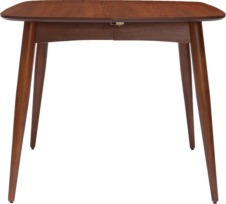 Miliboo Ausziehbarer Esstisch Nussbaum 90x130 cm NORDECO