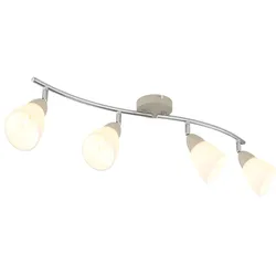 Deckenstrahler Strahler Wohnzimmerlampe Beweglicher Spot Sand Metall H 70 cm