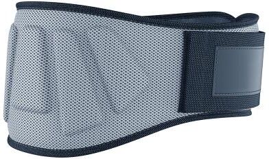 Friendly Fresh Finds Wide Adjustable Fitness Waist Belt For Weightlifting & Deadlifts light Grey l