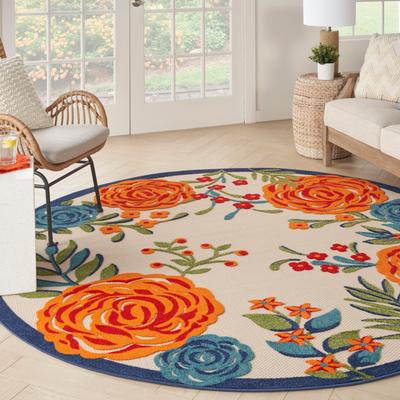 Nourison Aloha Indoor/Outdoor Floral Area Rug