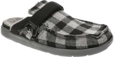 Sanuk Happy Hour Lite Buffalo Chill - Mens 9 Black Slip On Medium
