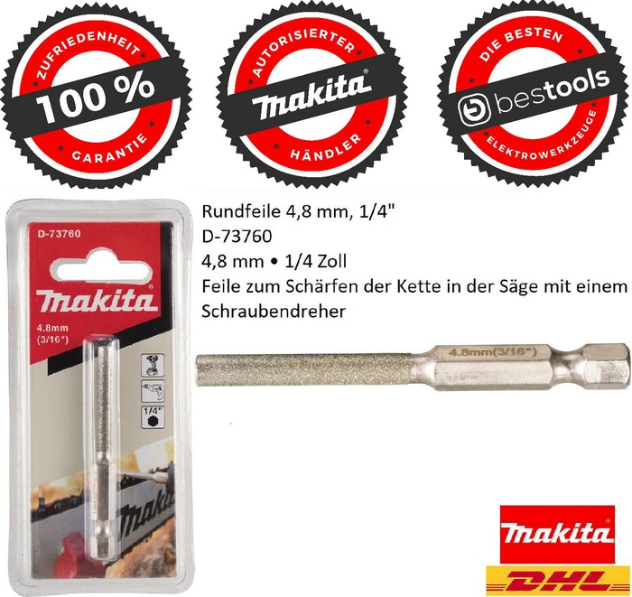 Makita D-73760 Chainsaw File