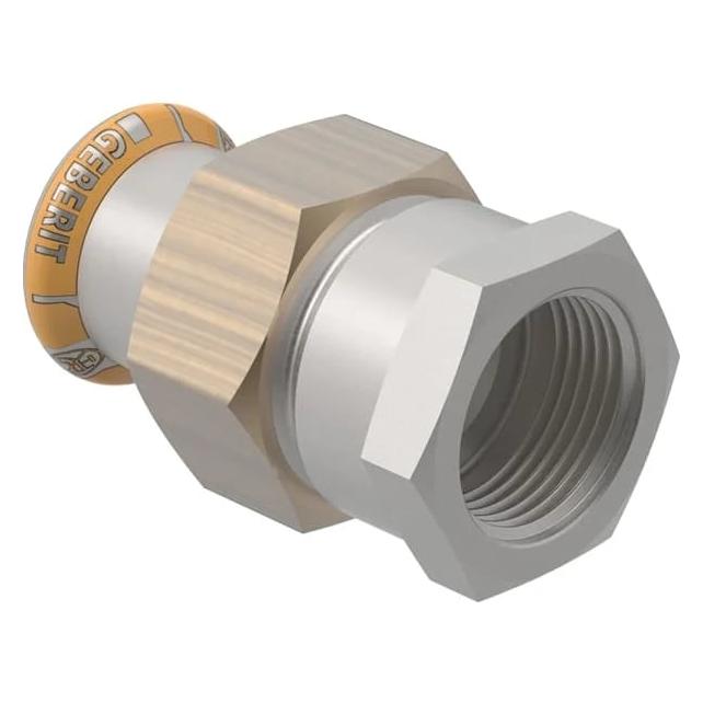 Geberit Mapress Therm Übergangsverschraubung mit Innengewinde: d=35mm, Rp=1 1/4" (45407)
