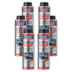6x Additiv LIQUI MOLY 1005 Ölstopp Öl-Verlust-Stop Ölverlust Leckstop Motoröl 300ml