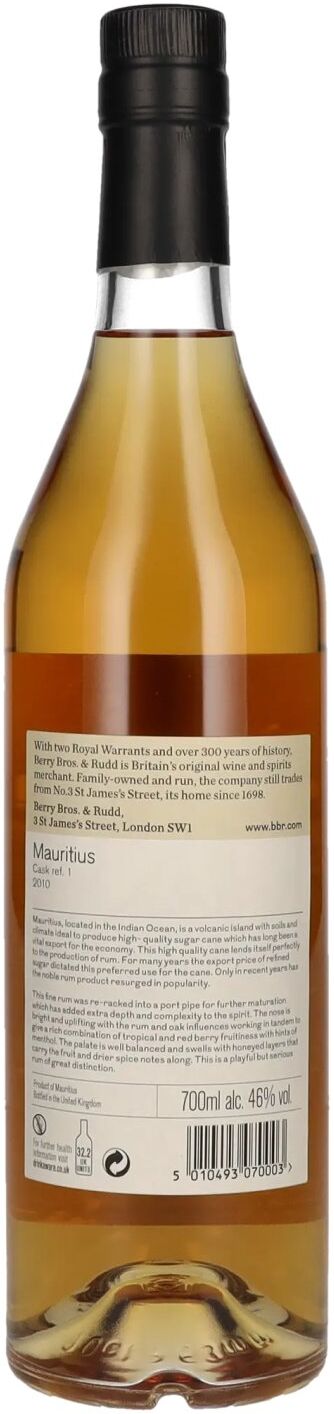 Berry Bros. & Rudd MAURITIUS 9 Years Old Rum 46% Vol. 0,7l