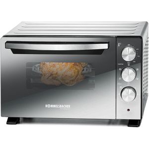Rommelsbacher Minibackofen BGS 1400, 1380 Watt, mit Umluft und Drehspieß, 22 Liter