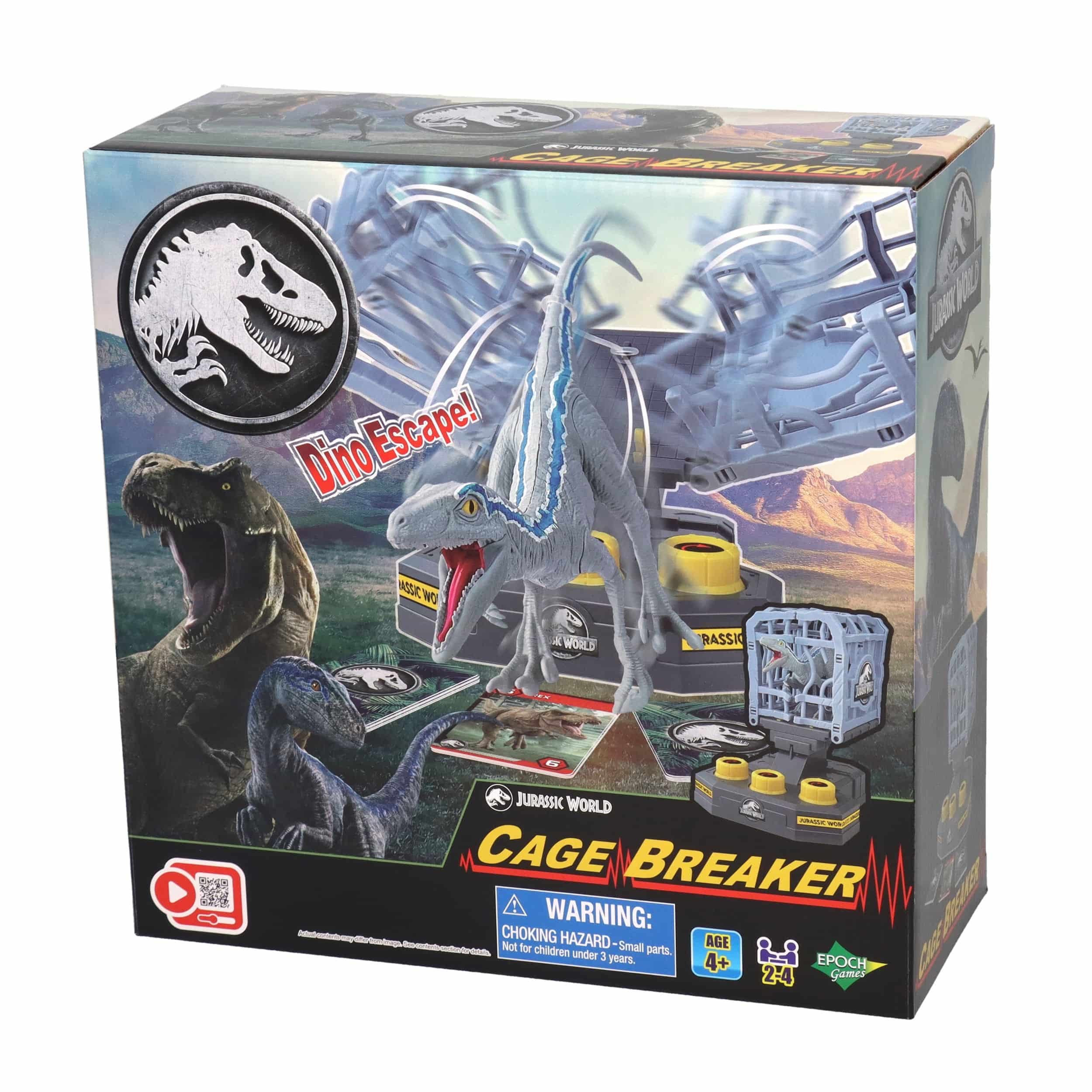 EPOCH Games 7523 Jurassic World - Cage Breaker bis zu 4 Spielern ab 4 Jahr(e)