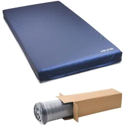 VEVOR Pflegematratze, 227 kg Tragkraft, medizinische Doppelschicht-Schaumstoffmatratze, wasserdicht, für die Behandlung von Dekubitus in Pflegeheimen & der häuslichen Pflege, 2030x914x153 mm