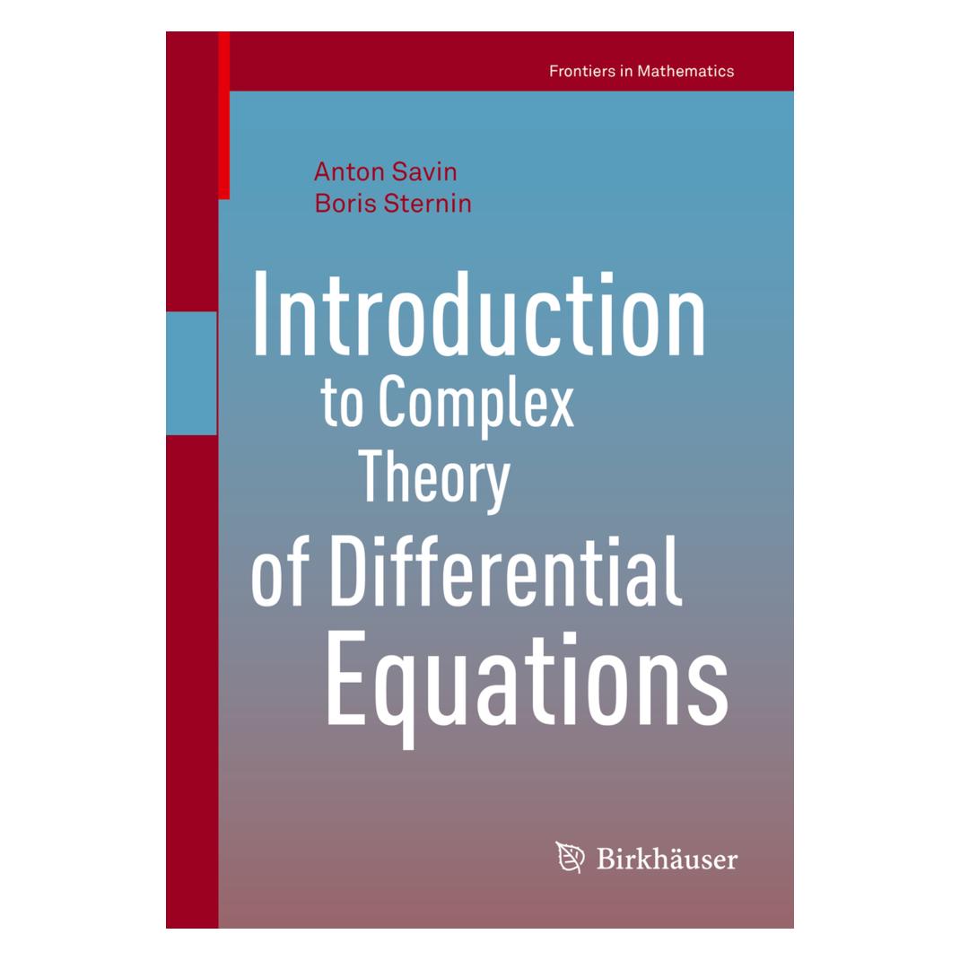 Springer Introduction to Complex Theory of Differential Equations (Englisch, Softcover, Anton Savin, Anton Savin Boris Sternin) (25369071)