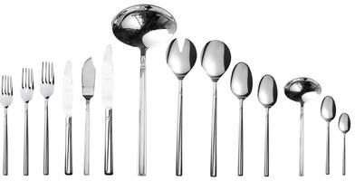 Mepra Aria Flatware Set - 126 Pieces - Stainless Steel