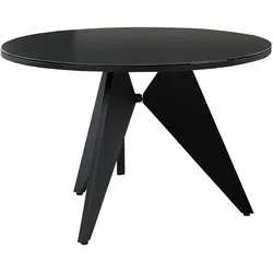GARTENTISCH Glas Schwarz Olmetto