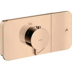 Hansgrohe AXOR One Thermostatmodul Unterputz, 1 Verbraucher, Polished Red Gold