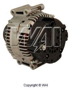 WAI 11162N Lichtmaschine Generator LiMa 180A 12V für AUDI A6 Avant (4F5, C6) A6 Limousine (4F2, C6) A6 Allroad (4FH, C6)