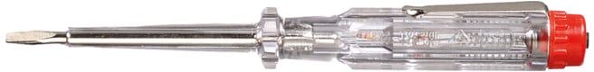 Wiha Détecteur de tension 220-250 volts Fente, transparent, avec agrafe, sous blister (32201) 3,0 mm x 60 mm (32201)