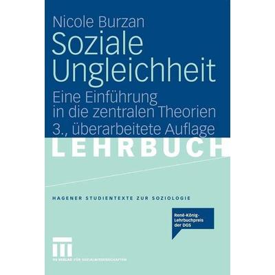 Soziale Ungleichheit, Taschenbuch von Nicole Burzan, VS Verlag für Sozialwissenschaften