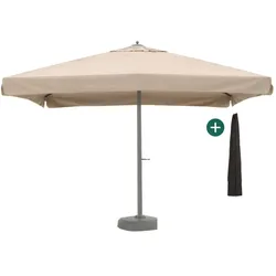 + 10 % Kassenrabatt | Shadowline Java Sonnenschirm 400x400 cm